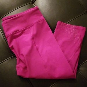 Lululemon Tight Stuff Crop - Regal Plum SZ 10